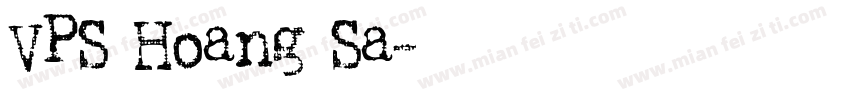 VPS Hoang Sa字体转换